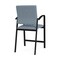 Lesro Newport Hip Chair Metal Frame, Black, RS Rain Song Upholstery NP1161 - alternate 2